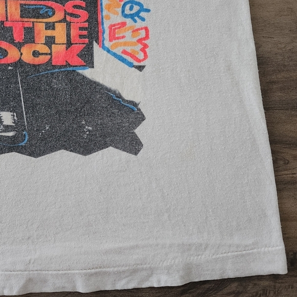 VTG 90s New Kids On The Block NKOTB Short Sleeve Single Stitch Graphic T-Shirt - Picture 12 of 16